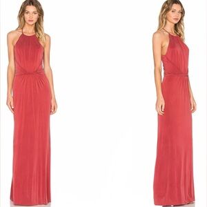 NWT - Bailey 44 - Silky Cupro Gazelle Maxi Gown - Large